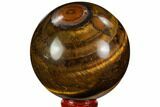 Polished Tiger's Eye Sphere #110004-1